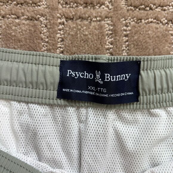 Psycho Bunny Parker Hydrochromic Swim Trunks Mens XXL Lined Seagrass Pull On NWT - Picture 3 of 9
